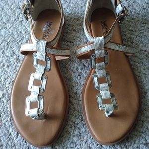 Michael kors sandals , size 9